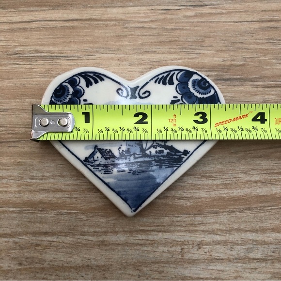 Delfts Blue Heart Magnet - Picture 4 of 5